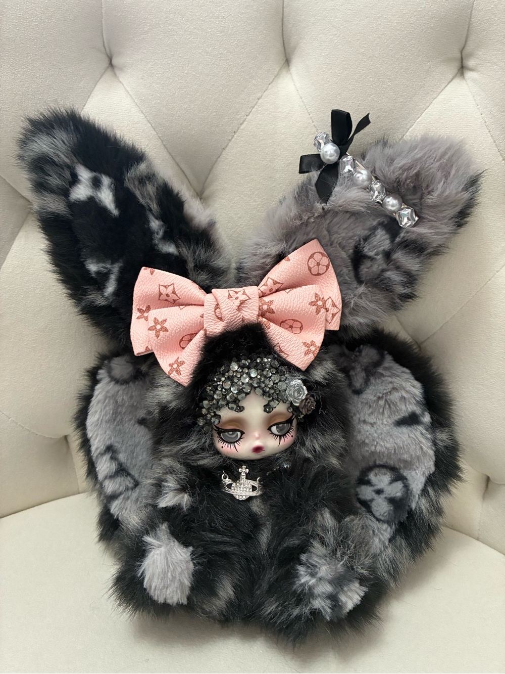 Gorgeous Inspired Skullpanda - New, high-quality custom doll